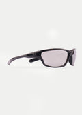 Sleek Wrap Sunglasses | Black-Image 2