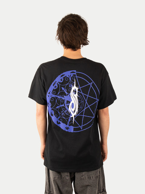 Slipknot - Member Numbers Photo Front and Back Print T-Shirt