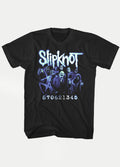 Slipknot - Member Numbers Photo Front and Back Print T-Shirt | Black-Image 4