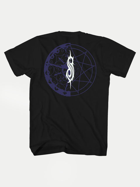 Slipknot - Member Numbers Photo Front and Back Print T-Shirt