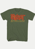 Slipknot - Neon Don't Judge Me Front and Back Print T-Shirt | Military-Image 4