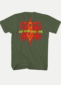 Slipknot - Neon Don't Judge Me Front and Back Print T-Shirt | Military-Image 5