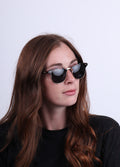 Small Classic Retro Top Deck Sunglasses | Tortoise-Image 2