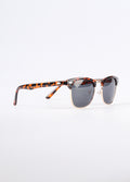 Small Classic Retro Top Deck Sunglasses | Tortoise-Image 4