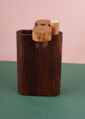 Small Cocobolo Swivel Dug-out | One Colour-Image 1
