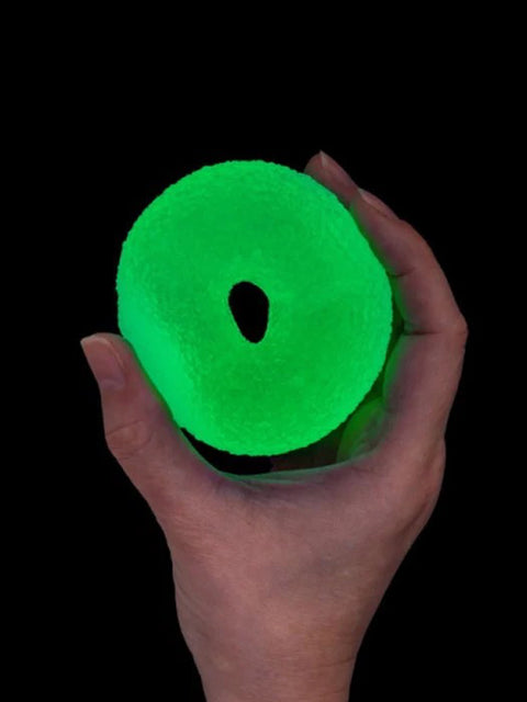 Smoosho's Super Squeeze Glow-in-the-dark Doughnut