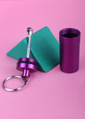 Snuff Dispenser Aluminium | Purple-Image 1
