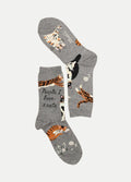 Socks- People I Love: Cats | Grey-Image 1
