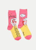Socks - Always Be a Unicorn | Pink-Image 1