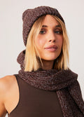 Solace - Organic Knitted Beanie | Coffee-Image 2