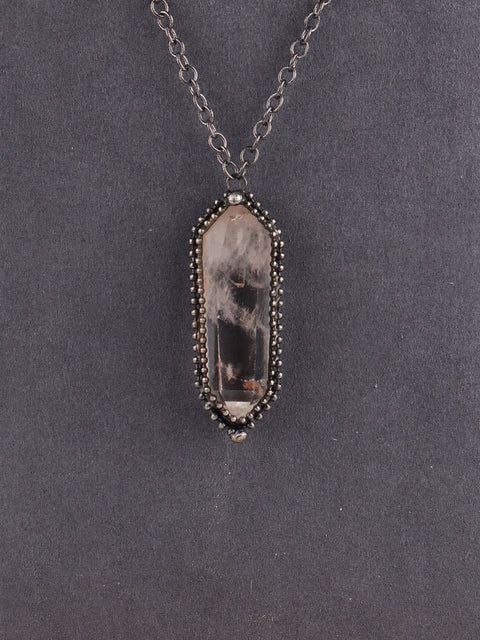 Solder Double Point Pendant