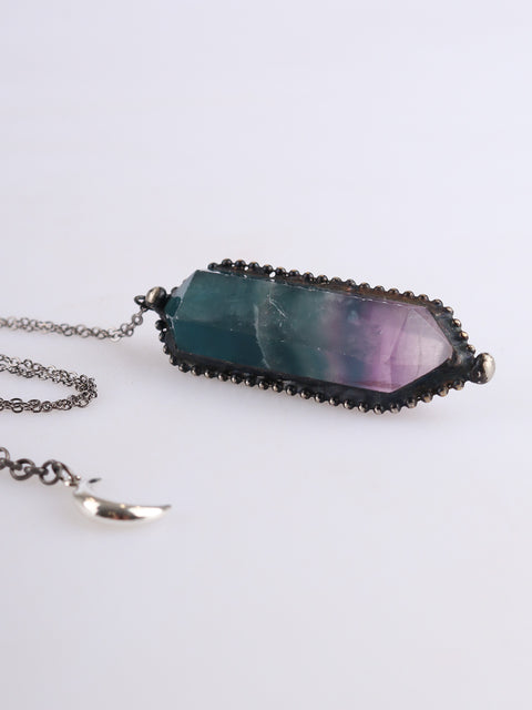 Solder Double Point Pendant