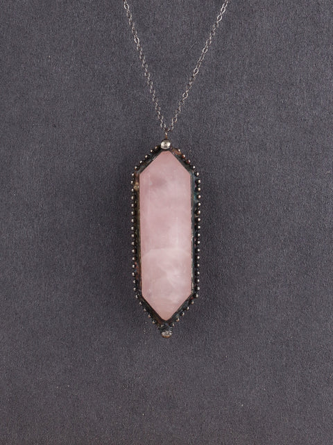 Solder Double Point Pendant