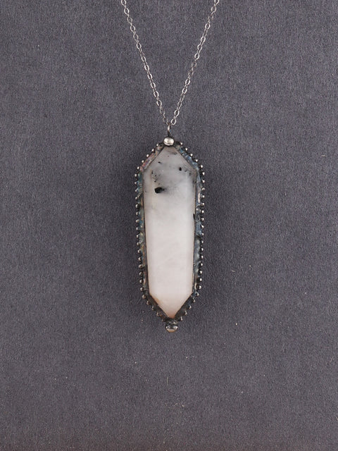 Solder Double Point Pendant