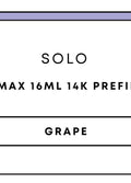 Solo Max 16mL 14k Prefill Kit | Grape-Image 1