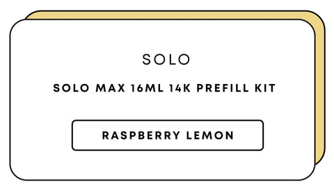 Solo Max 16mL 14k Prefill Kit
