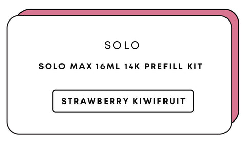 Solo Max 16mL 14k Prefill Kit