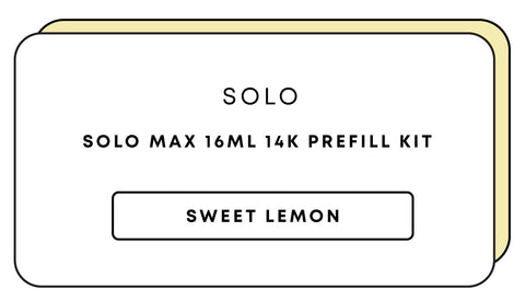 Solo Max 16mL 14k Prefill Kit