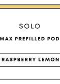 Solo Max Prefill 10mL Pod | Raspberry Lemon-Image 1