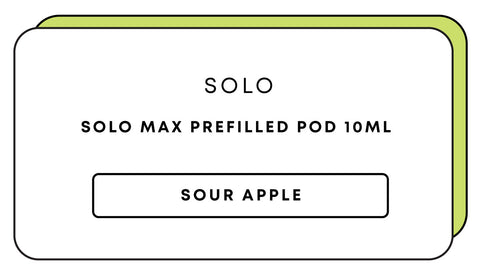 Solo Max Prefill 10mL Pod
