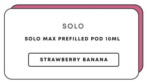 Solo Max Prefill 10mL Pod