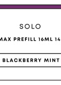Solo Max Prefill 16mL 14k Pod | Blackberry Mint-Image 1