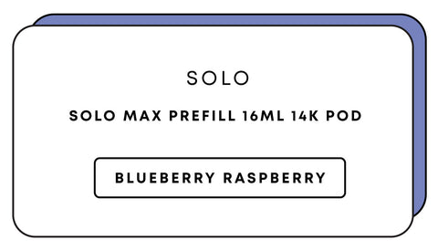 Solo Max Prefill 16mL 14k Pod