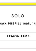 Solo Max Prefill 16mL 14k Pod | Lemon Lime-Image 1