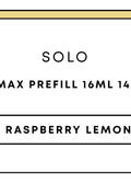 Solo Max Prefill 16mL 14k Pod | Raspberry Lemon-Image 1