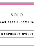 Solo Max Prefill 16mL 14k Pod | Raspberry Sweet-Image 1