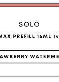 Solo Max Prefill 16mL 14k Pod | Strawberry Watermelon-Image 1