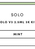 Solo V3 25mL 3k Kit | Mint-Image 1