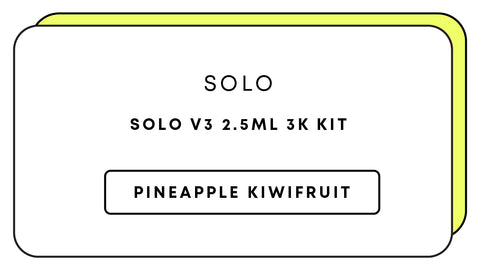 Solo V3 2.5mL 3k Kit