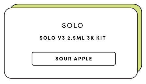 Solo V3 2.5mL 3k Kit