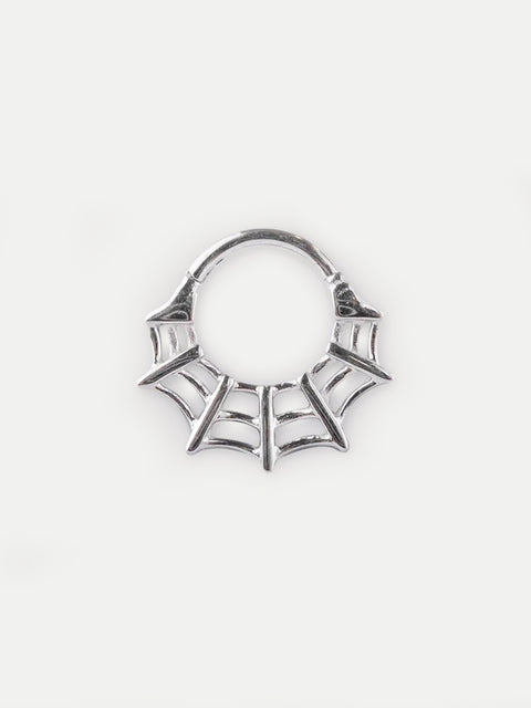 Spiderweb Hinged Ring 16G
