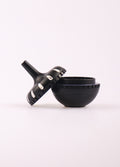 Spinning Top Grinder 63mm 3pc | Black-Image 2