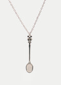 Spoon Pendant Necklace | Silver-Image 1