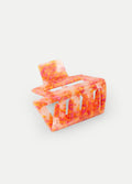Square Eco Hair Claw | Psychedelic Citrus-Image 1