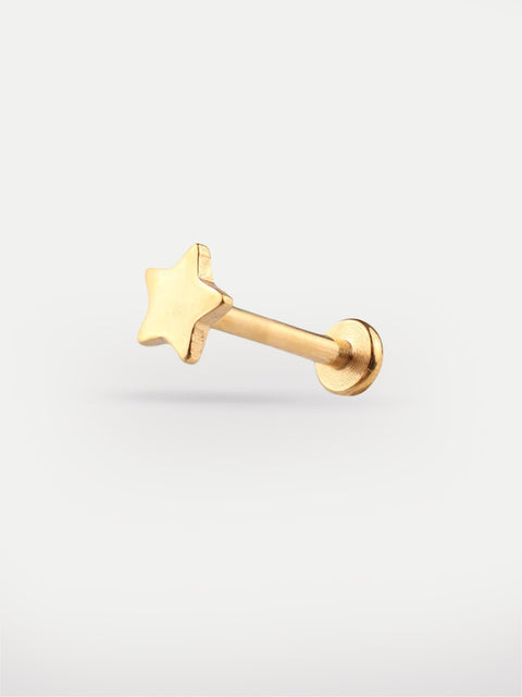 Star Ear Stud 18G