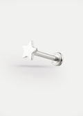 Star Ear Stud 18G | Steel-Image 1