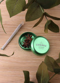 Stash Tin Round Aluminium | Green-Image 1