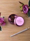 Stash Tin Round Aluminium | Pink-Image 1