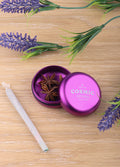 Stash Tin Round Aluminium | Purple-Image 1
