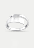 Sterling Silver Twist Ring | Silver-Image 1