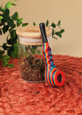Stickleback Pipe | Orange - Red - Blue - Purple-Image 1
