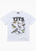 Stop Staring At My Tits T-Shirt | White-Image 1