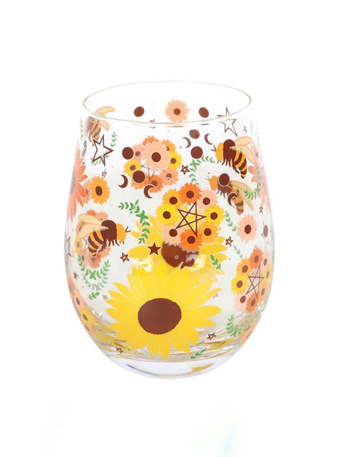Summer Solstice Stemless Glass