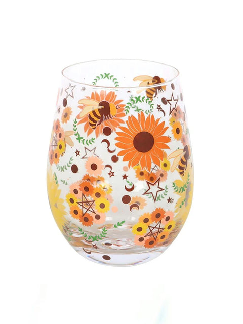 Summer Solstice Stemless Glass