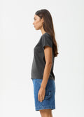 Sun Siren - Recycled Regular Tee | Stone Black-Image 2