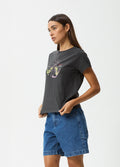 Sun Siren - Recycled Regular Tee | Stone Black-Image 4